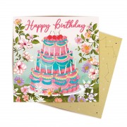 Mini Greeting Card | Vintage Birthday
